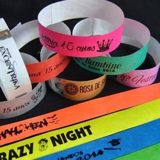Pulseiras personalizadas de festas Goiania