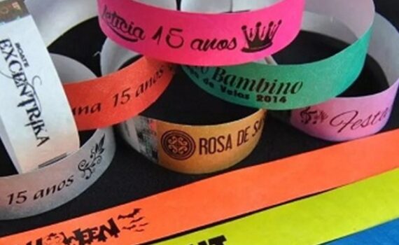 Pulseiras personalizadas de festas Goiania